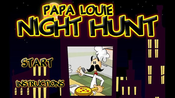Papa Louie Night&nbsp;Hunt